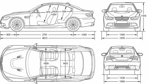 Bmw e92 coupe dimensions #7