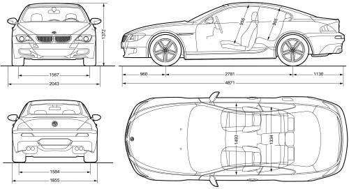 Bmw layout m6 myspace #2