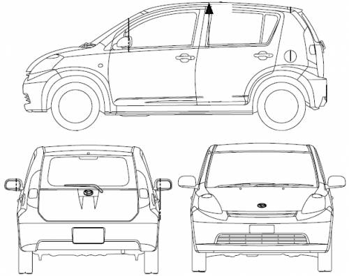 Daihatsu Boon. Daihatsu Boon (2005)