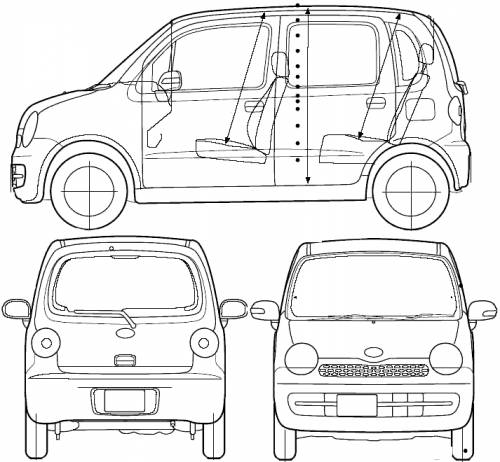 Daihatsu Move L900. daihatsu Daihatsu+move