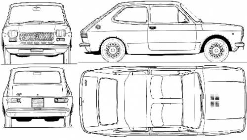 fiat 2 door