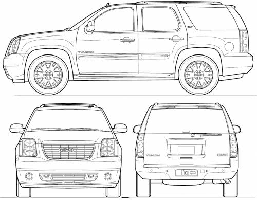 Dimensions of a gmc yukon #2