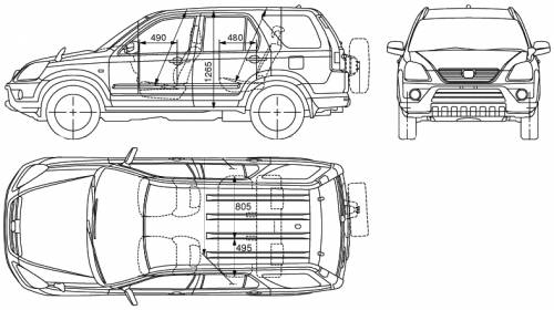 Honda Crv Dimensions