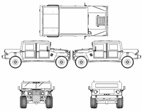 Drawings Of Hummers
