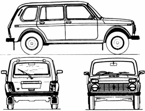 niva 4x4 character