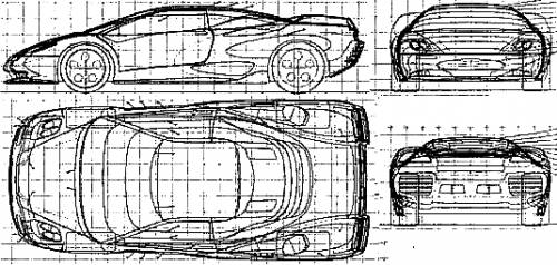 Blueprints Of Lamborghini