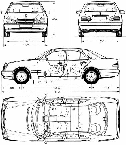 Mercedes e class cabriolet dimensions #5