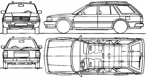 Nissan bluebird blueprints #4