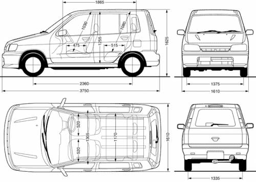 2009 Nissan cube dimensions #4