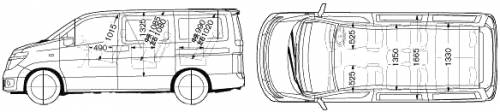 Nissan elgrand internal dimensions #6