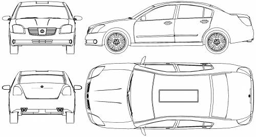 Nissan maxima dimension #7