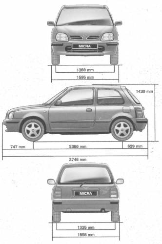 Nissan micra blueprint #8