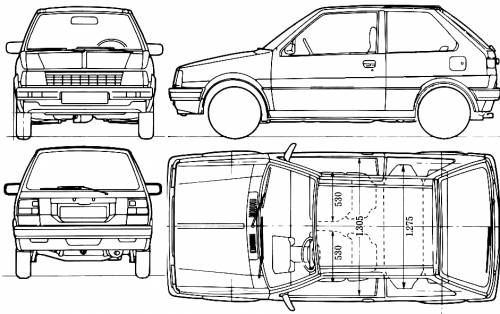 Nissan micra blueprint