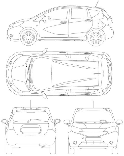 Nissan note car dimensions #9