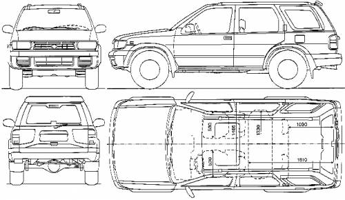 Nissan pathfinder length and height #3