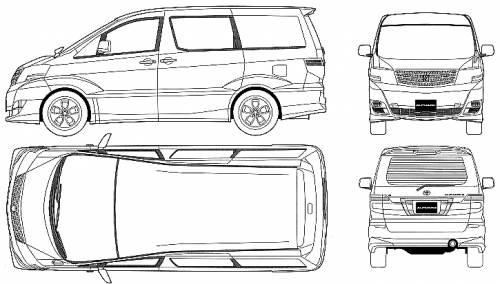 toyota alphard dimension #7