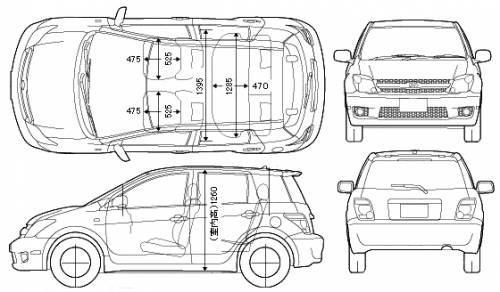 toyota xa 2005