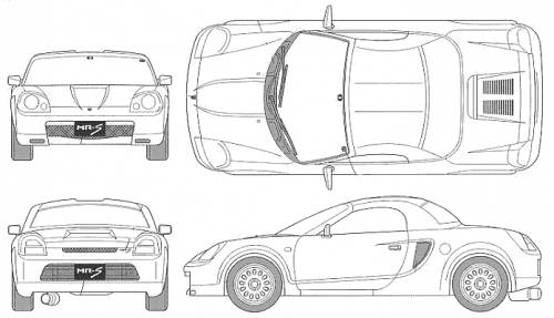 Toyota Mr2 Blueprint