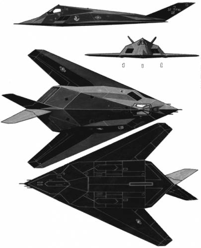 f117a. Lockheed F-117A Nighthawk