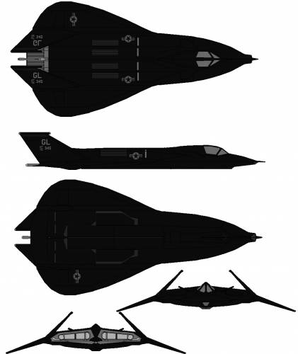 stealth fighter blueprints