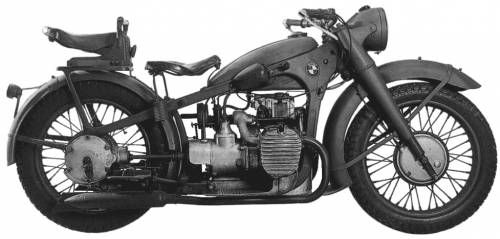 1938 Bmw r12 for sale #4