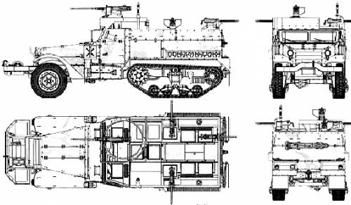 M2A1 Half Track (1945)