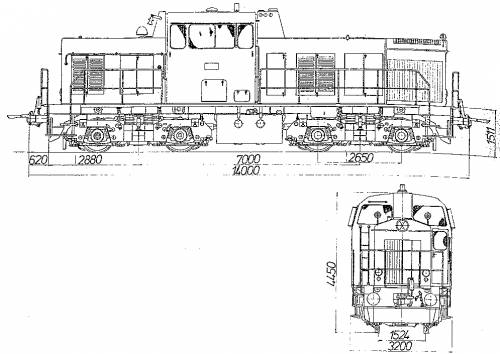 Diesel Locomotive Drawings