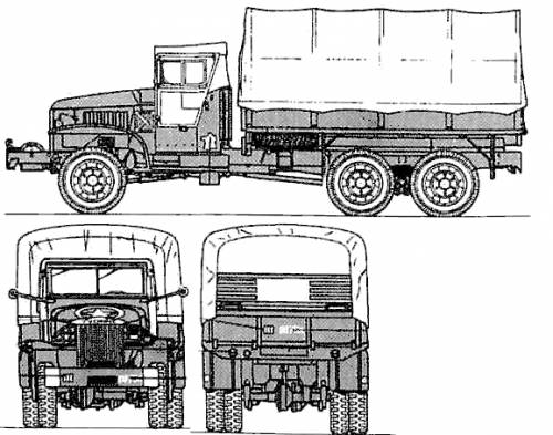 Gmc cckw 353 dimensions