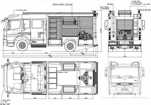 Dimensions of mercedes atego #3