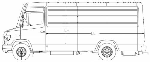 Mercedes vario dimensions #7