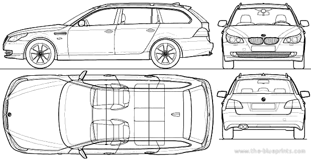 Bmw 5 Series Touring 2010. BMW gt; BMW 5-Series Touring
