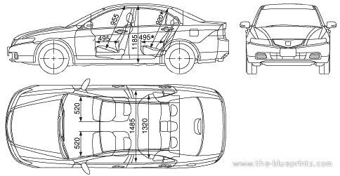 Honda acord blueprint #3