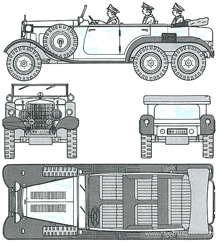 MercedesBenz G4 W31 1933 