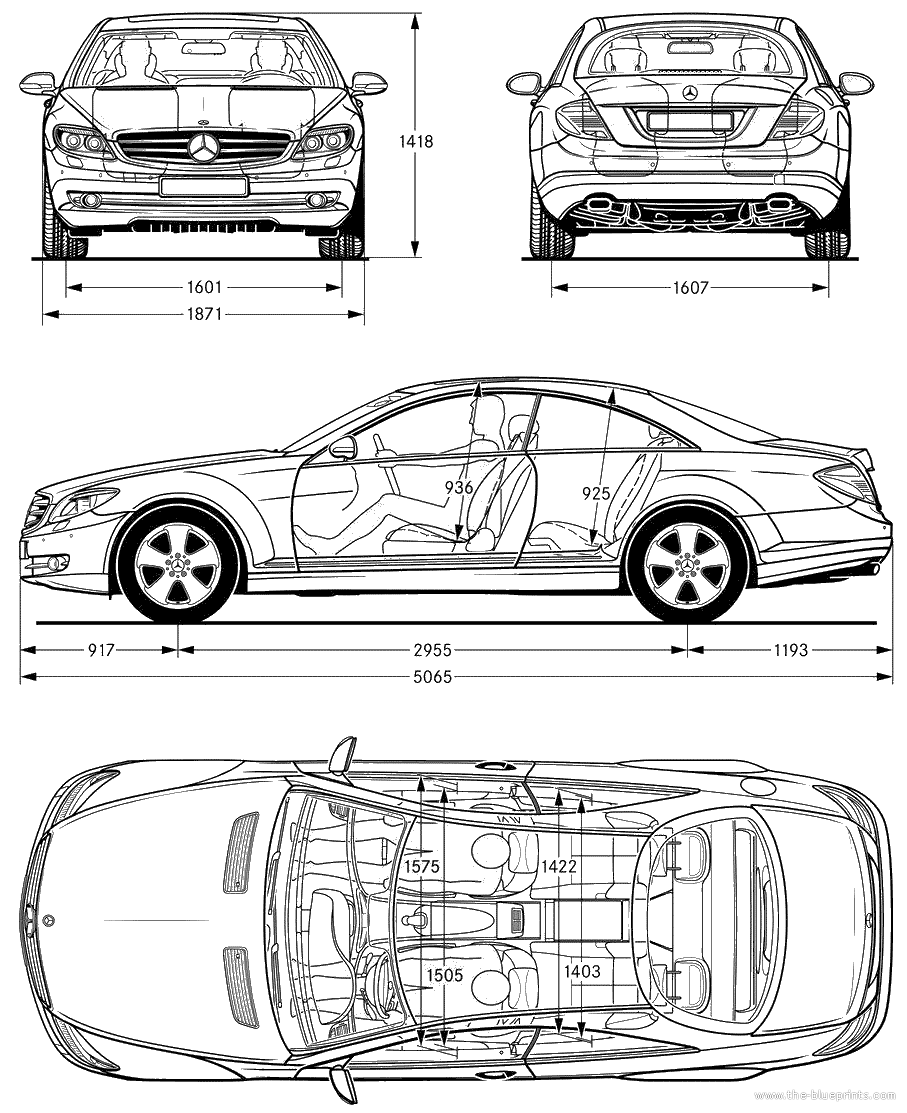 Mercedes Blueprints