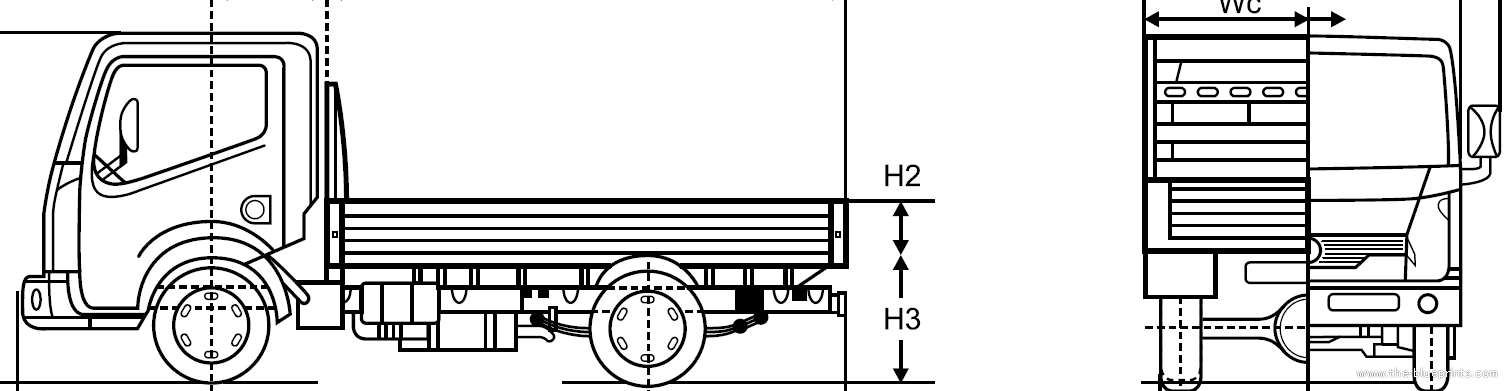 Nissan cabstar dimensions #4