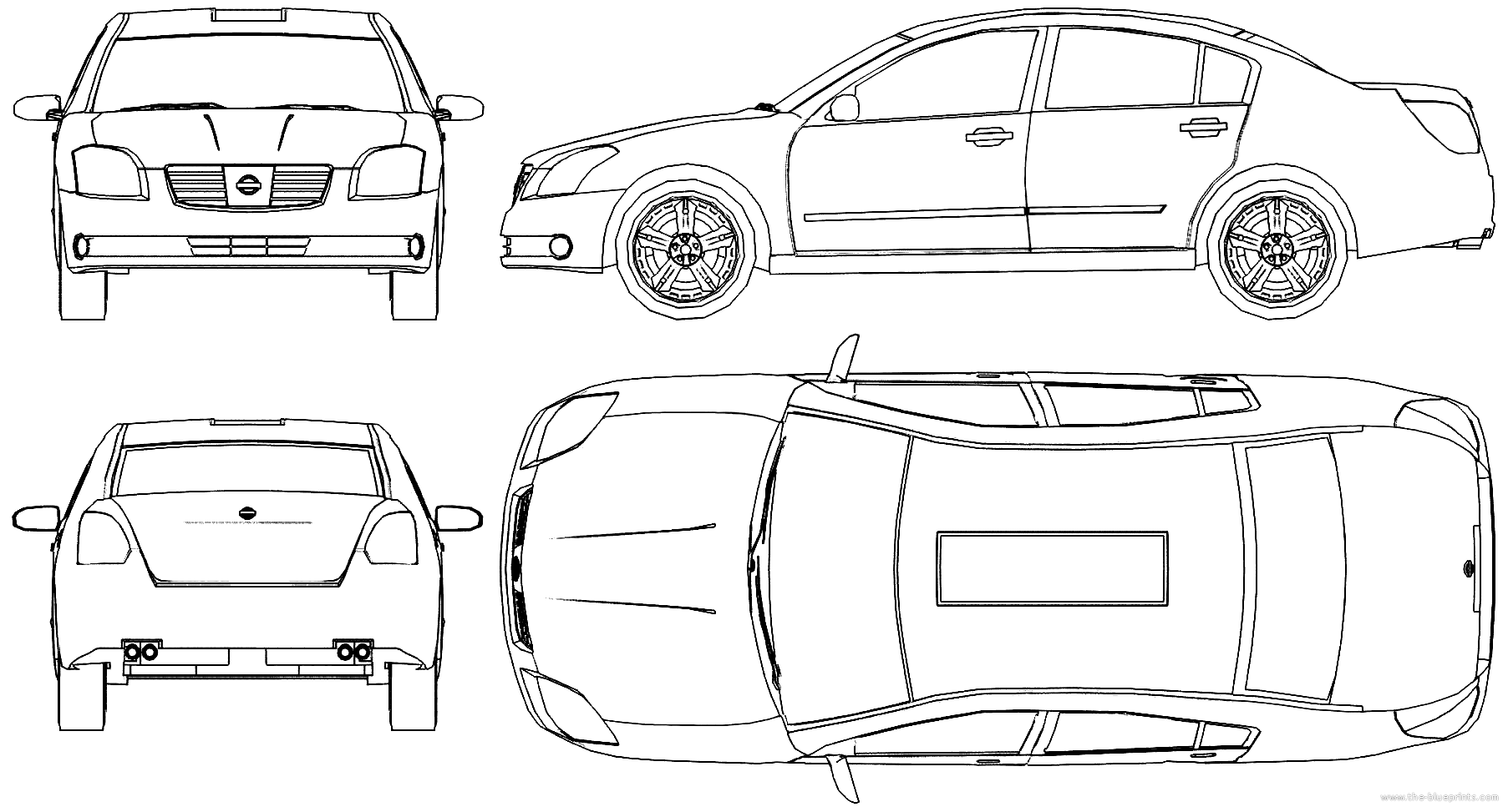 Nissan sentra blueprint #5