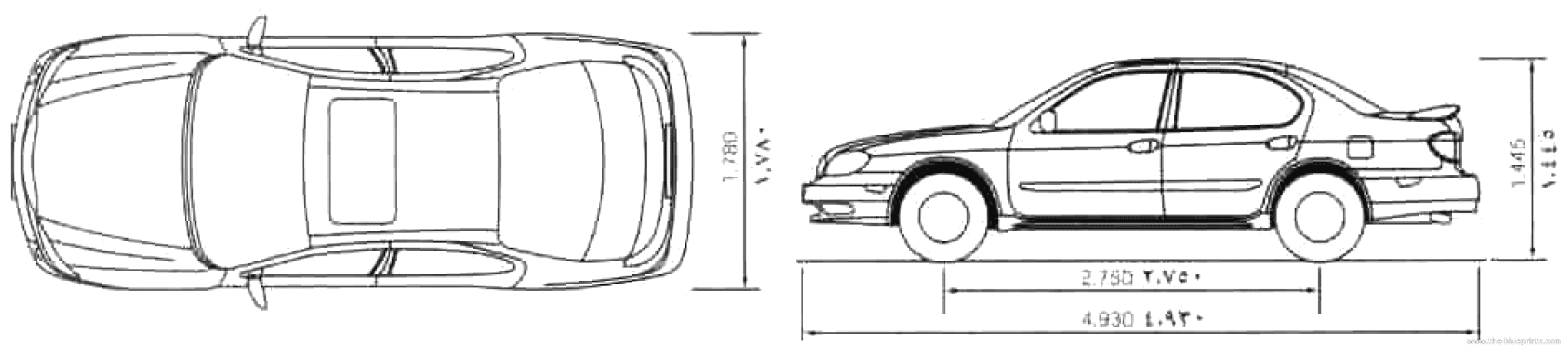 Nissan maxima measurements #3