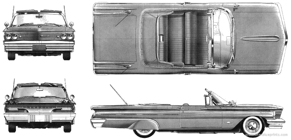 Pontiac Bonneville Convertible 1960 