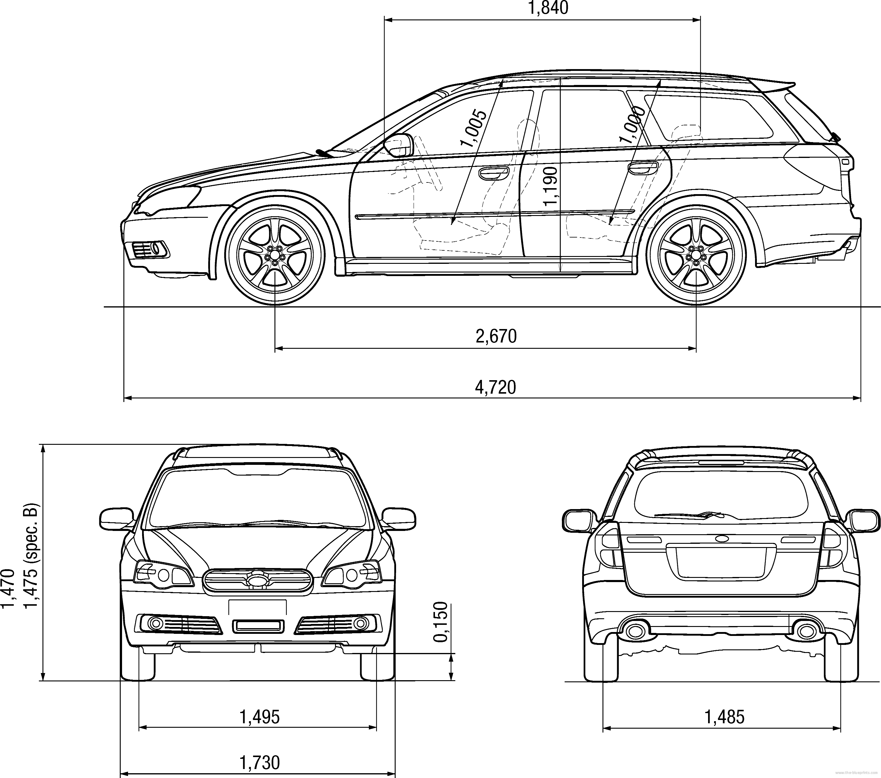 Subaru Legacy 5Door