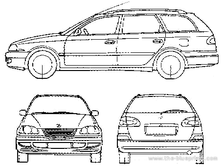 Toyota Avensis Estate. Toyota Avensis Estate (1999)