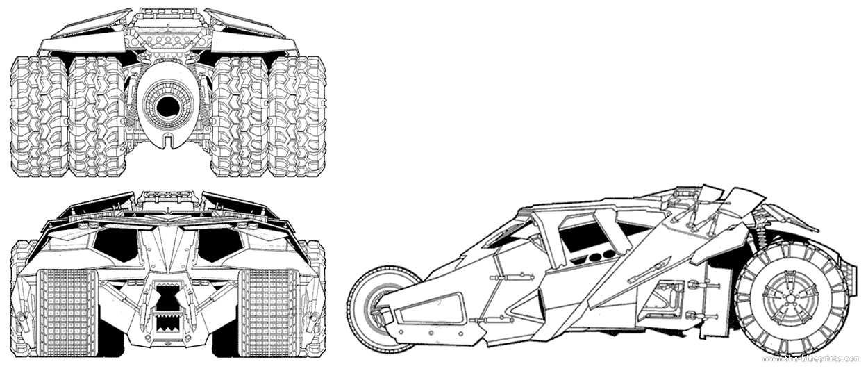 batman tumbler pose