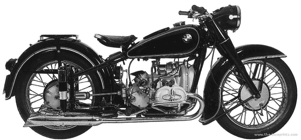 1950 Bmw motorcycle #1