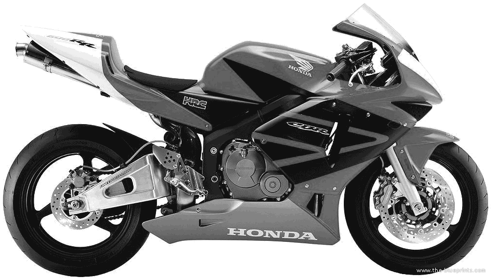 Honda cbr 600 blueprints #4