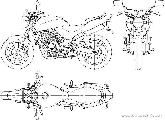 Honda motor blue prints #7