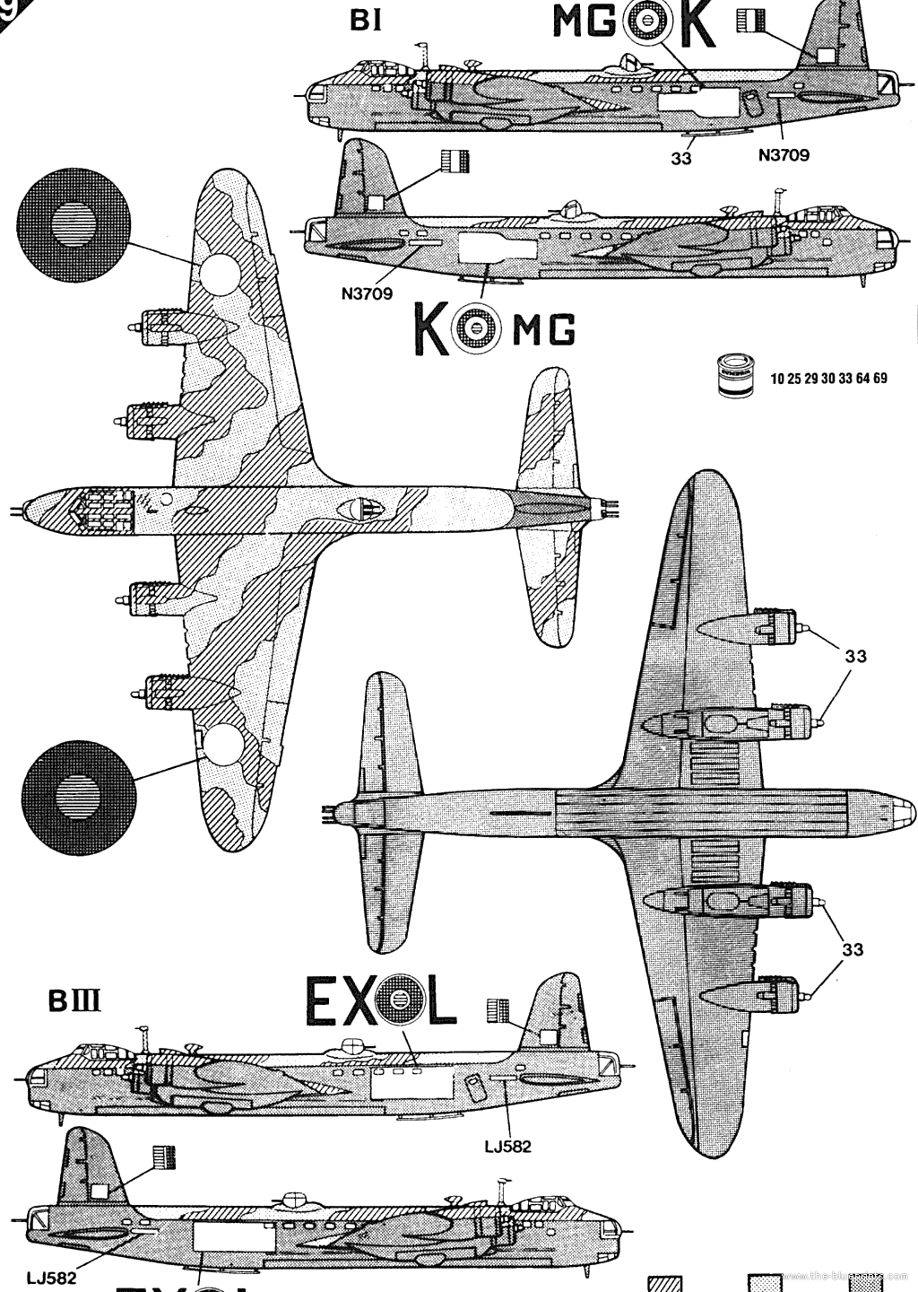 The-Blueprints.com - Blueprints > WW2 Airplanes > Various > Short Stirling