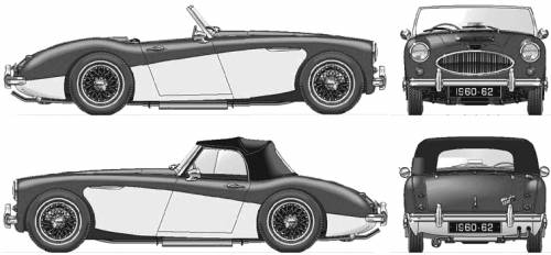 Austin Healey 3000 Mkll (1962)