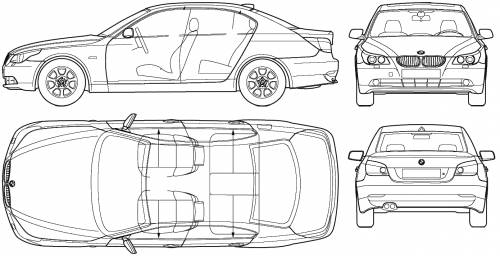 BMW 5-Series Sedan (E60)