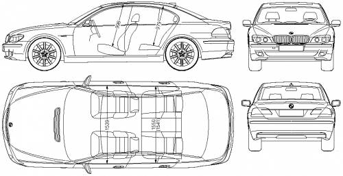 BMW 7-Series (E65) (2003)