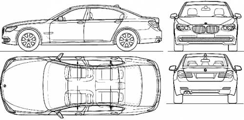 BMW 7-Series (E65) (2009)