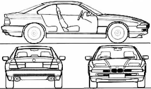 BMW 8-Series 850i (E31) (1997)